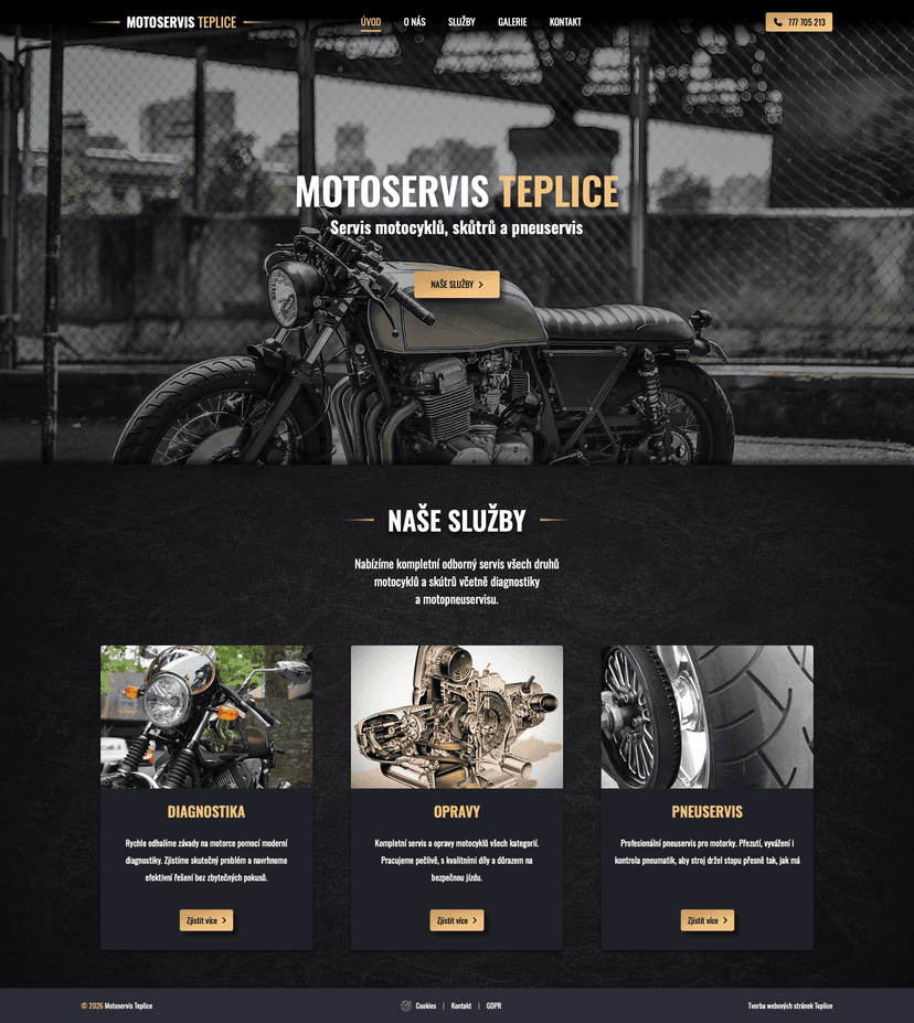 Motoservis Teplice