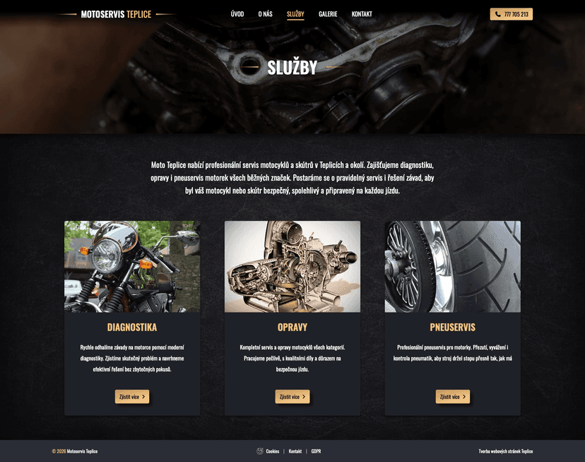 Motoservis Teplice